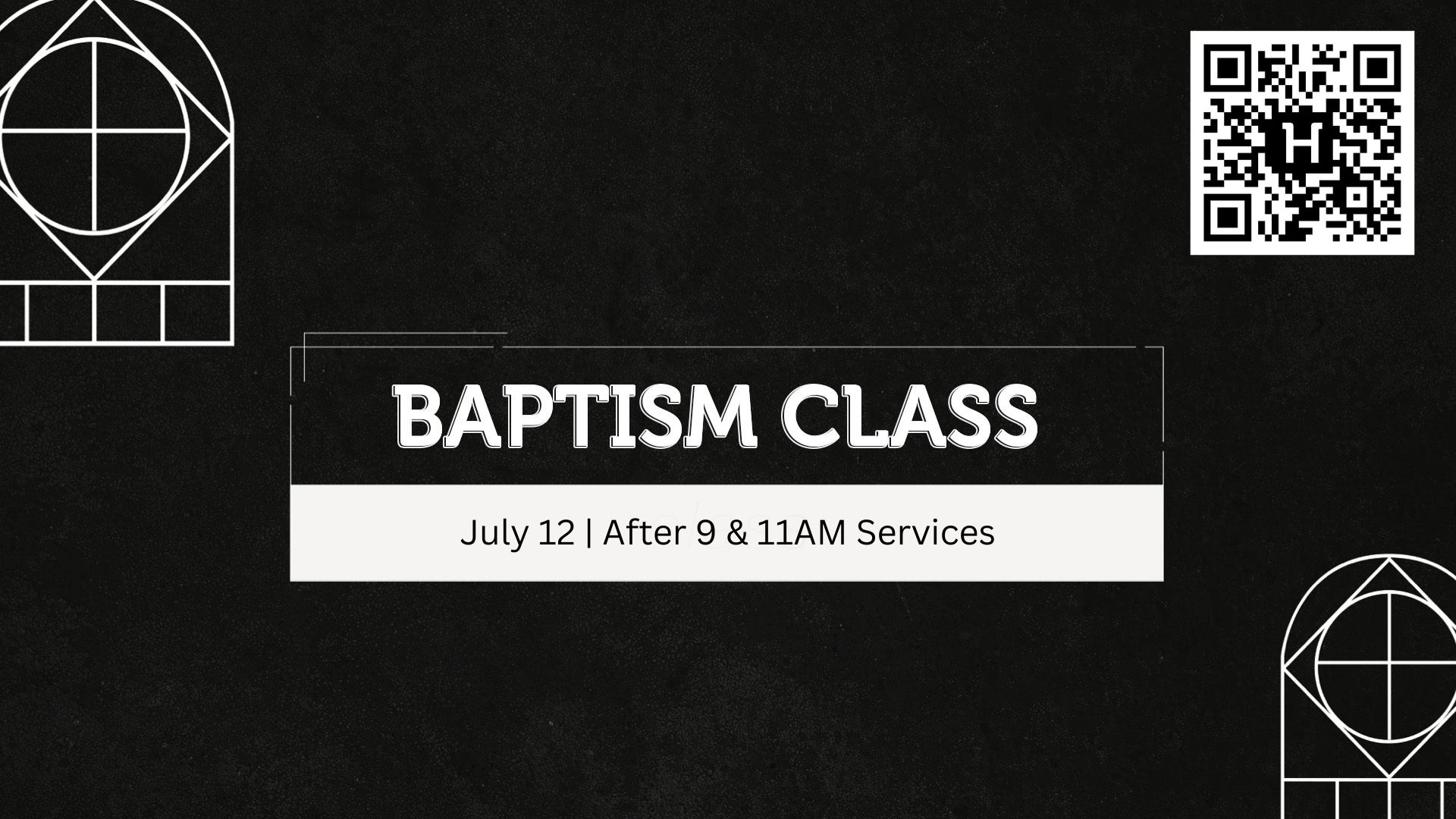 Baptism Class