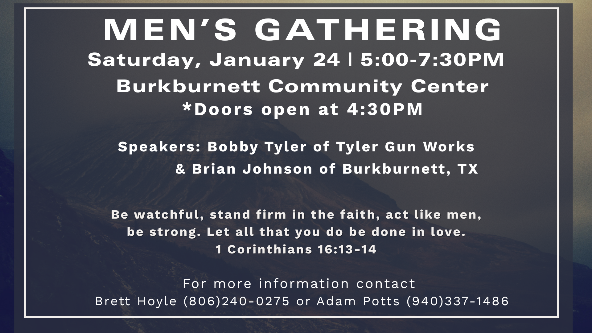 Men's Gathering