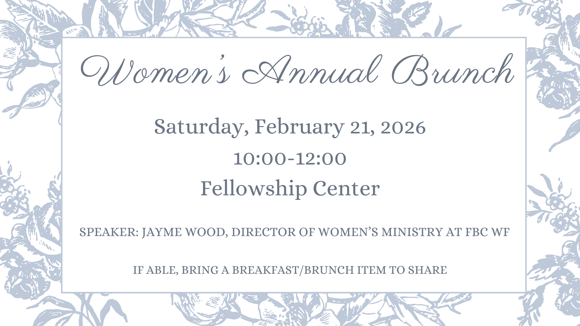 Women's Brunch
