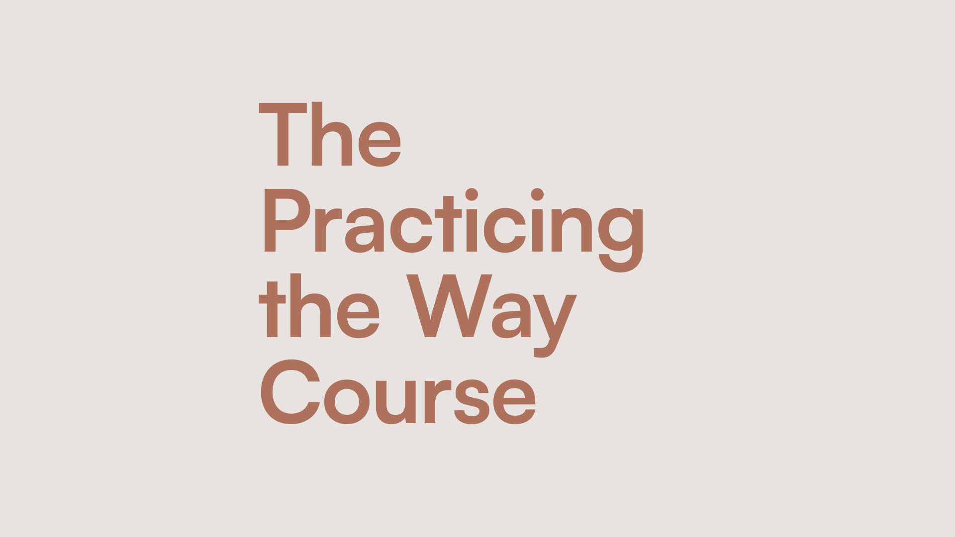 Course