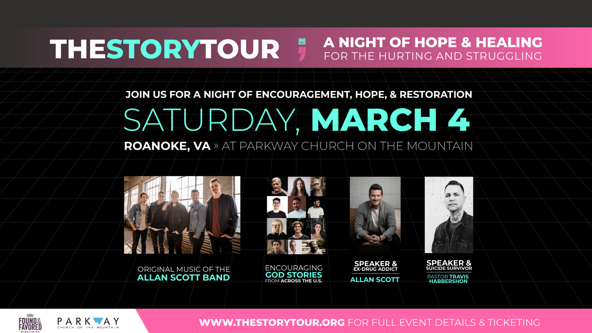 The Story Tour Allan Scott Band