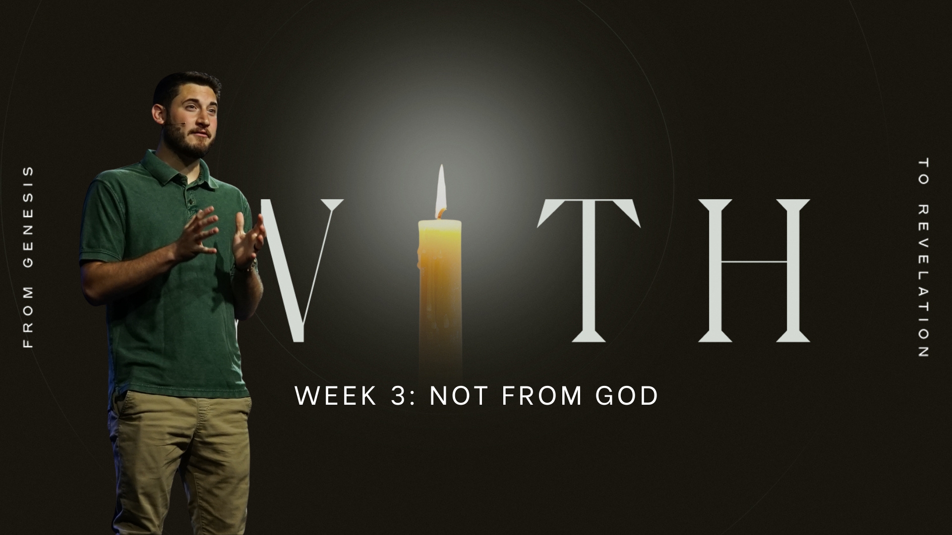 Week 3: Not From God