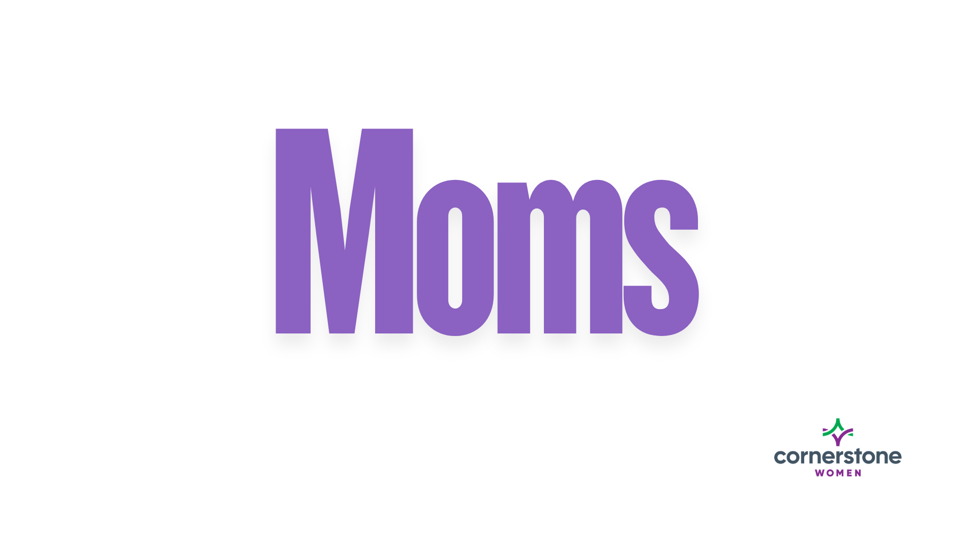 Moms of young children meet the 3rd Wednesday of each month 9:30–11:30 AM | Room S1
