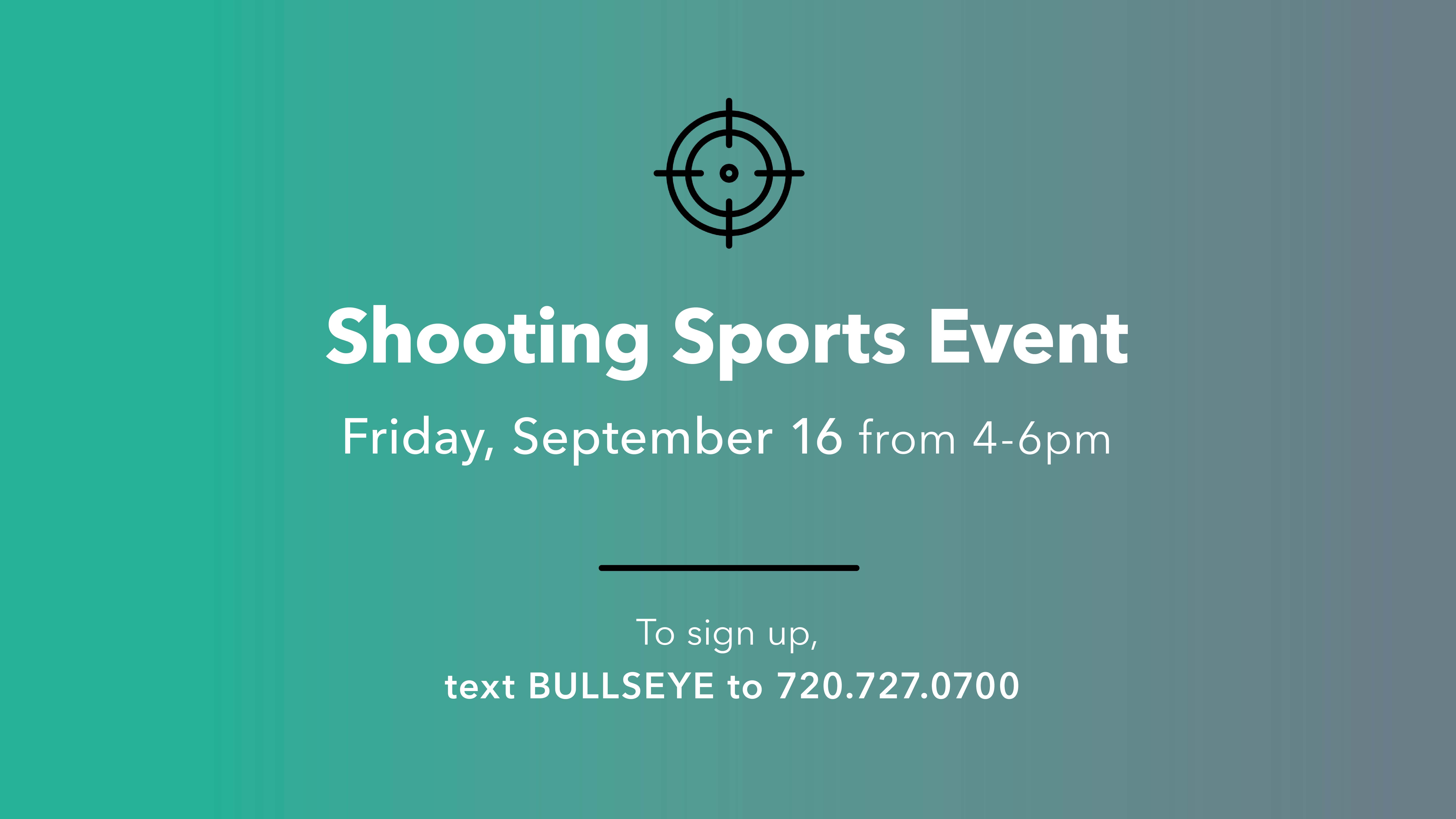 Shooting Sports Event Ken Caryl Church