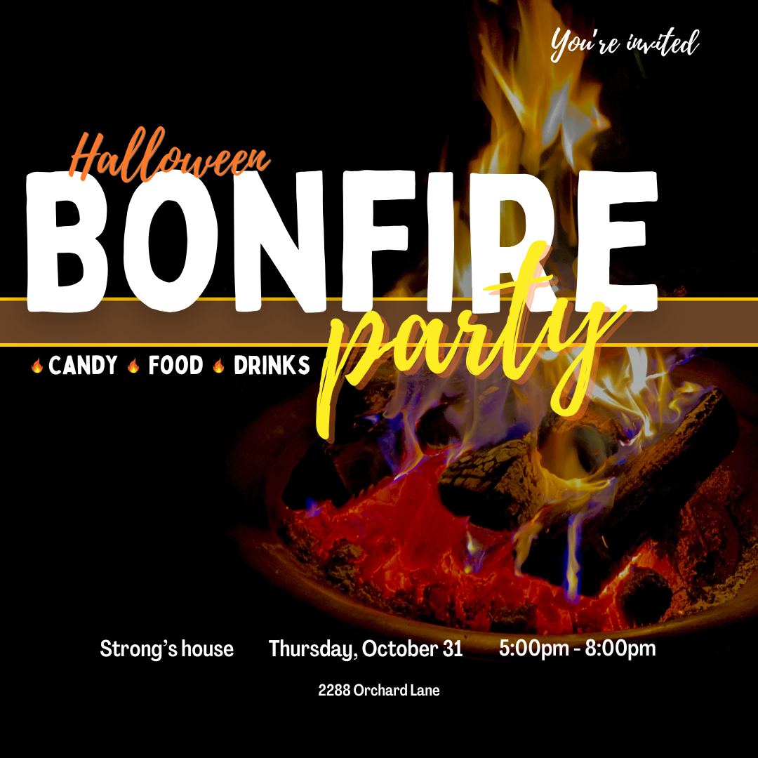 Halloween Night Bonfire Party!