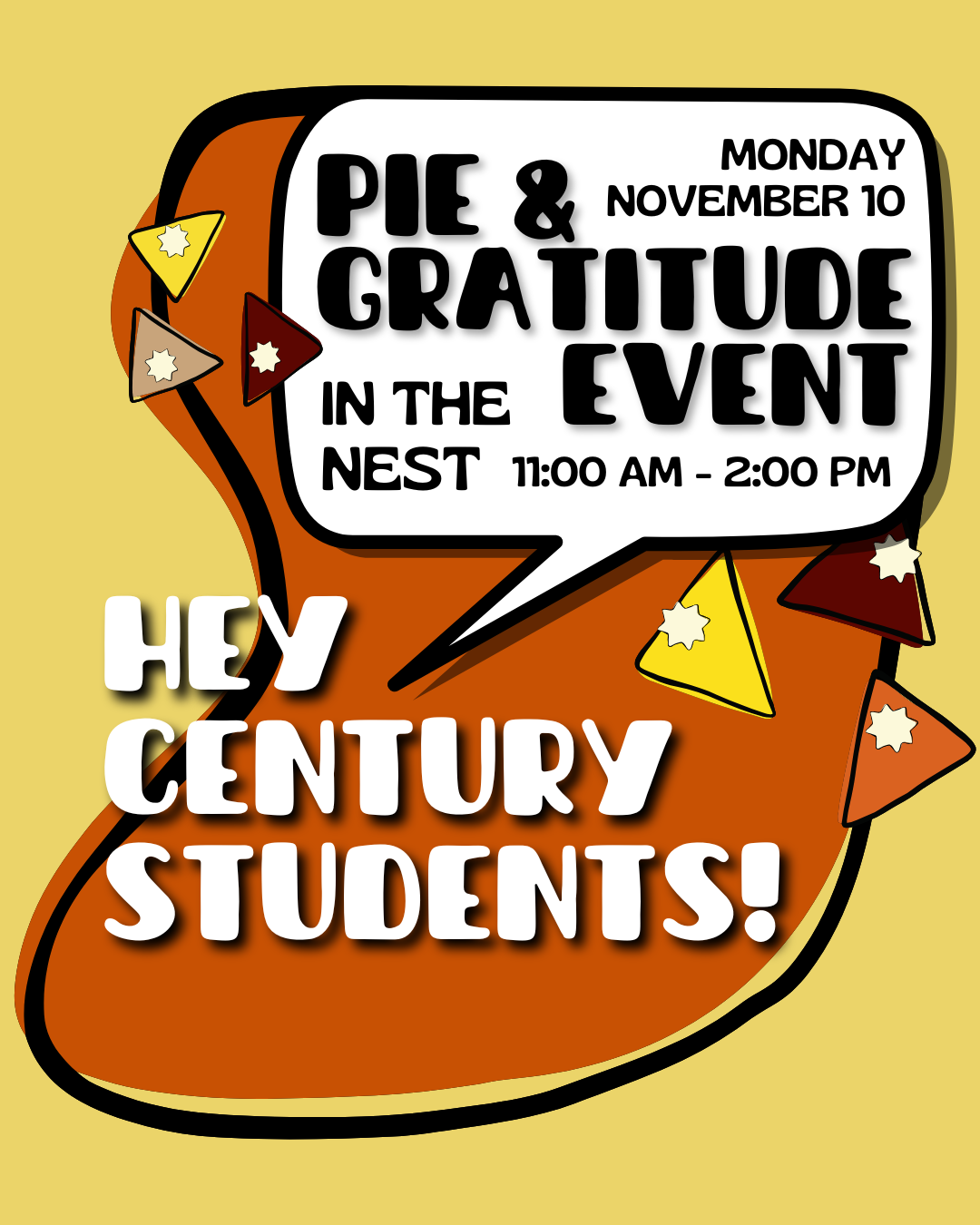 Pie & Gratitude at Century College