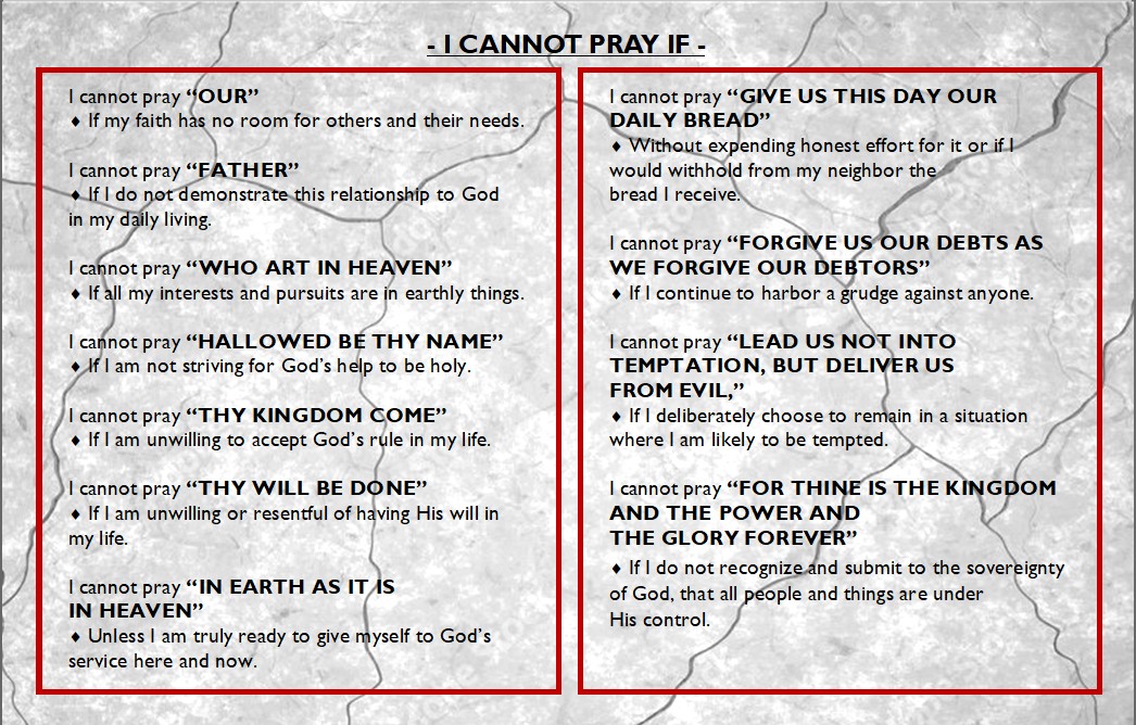 If I Cannot Pray