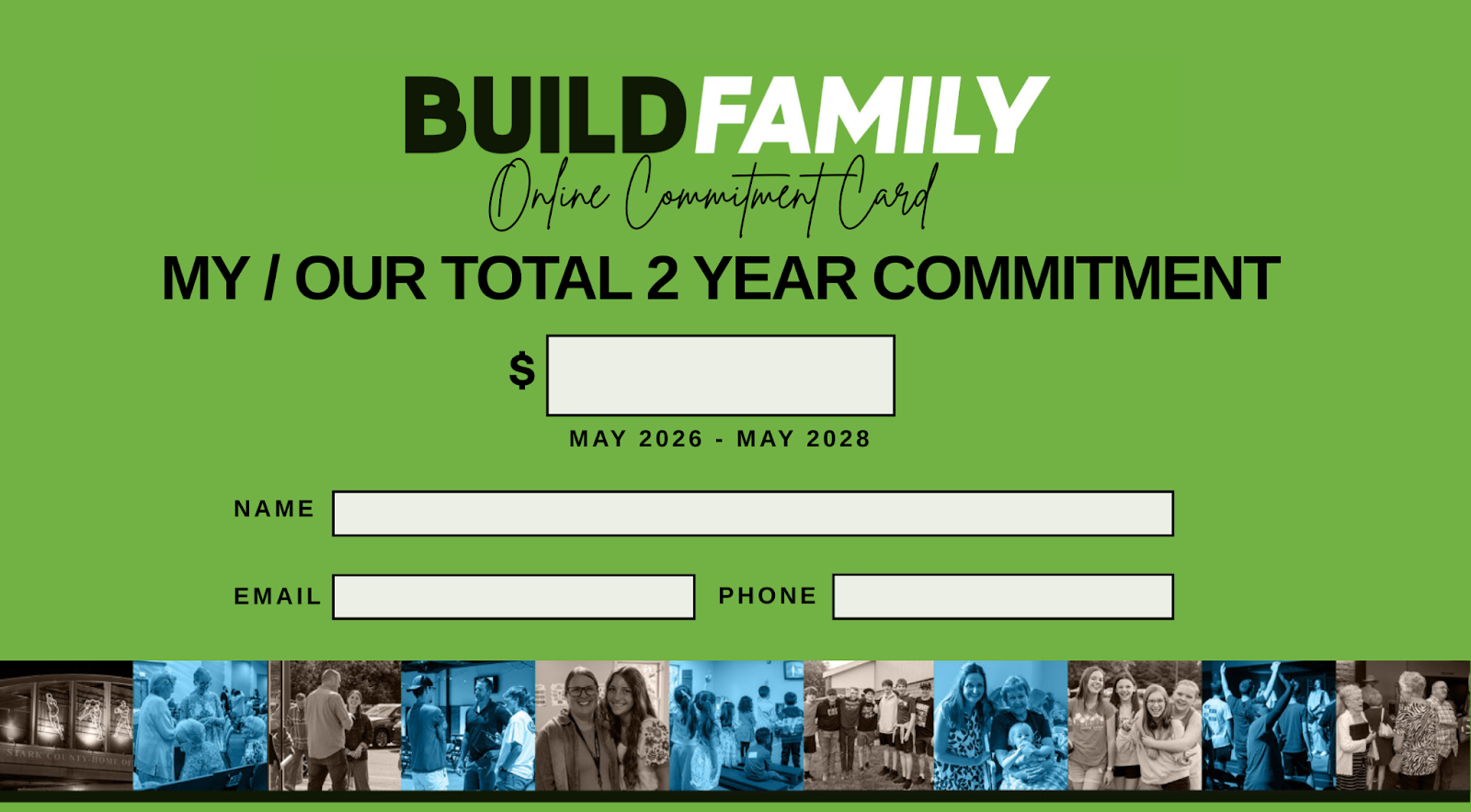 ONLINE COMMITMENT CARD