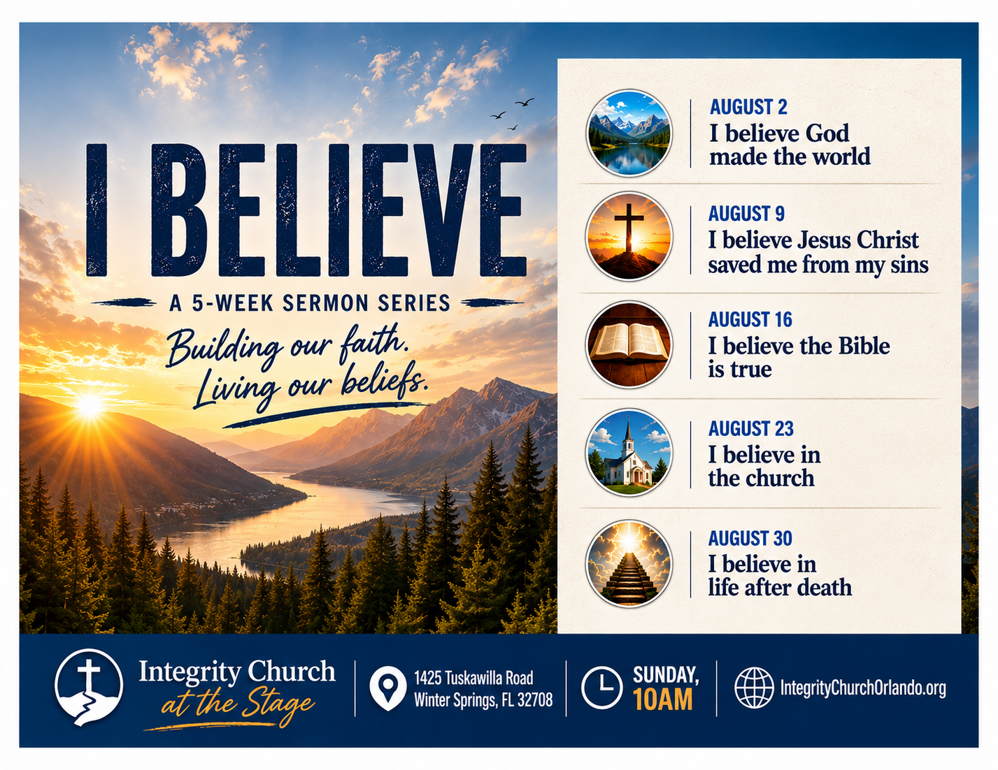 Our Current Sermon Series