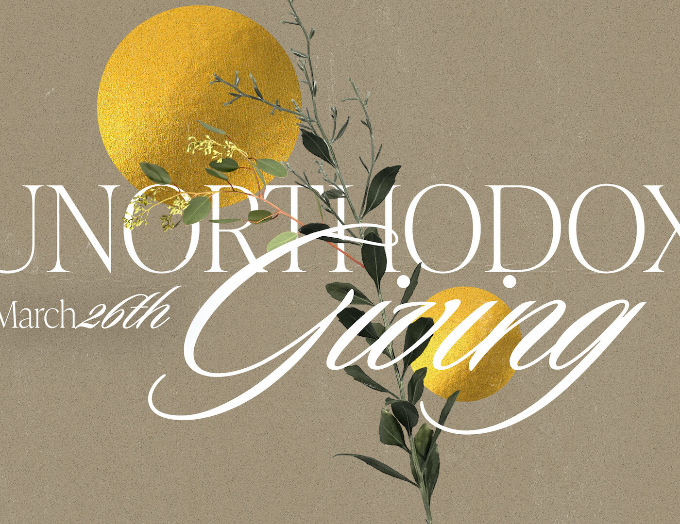 Benefits Of Unorthodox Giving episode artwork