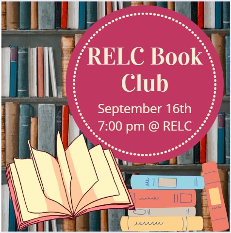 RELC Book Club 9/16 @7pm