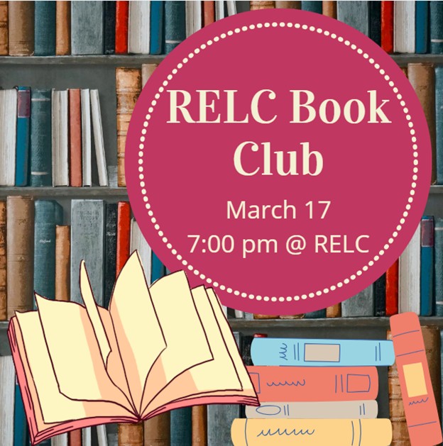 RELC Book Club March 17 at 7pm