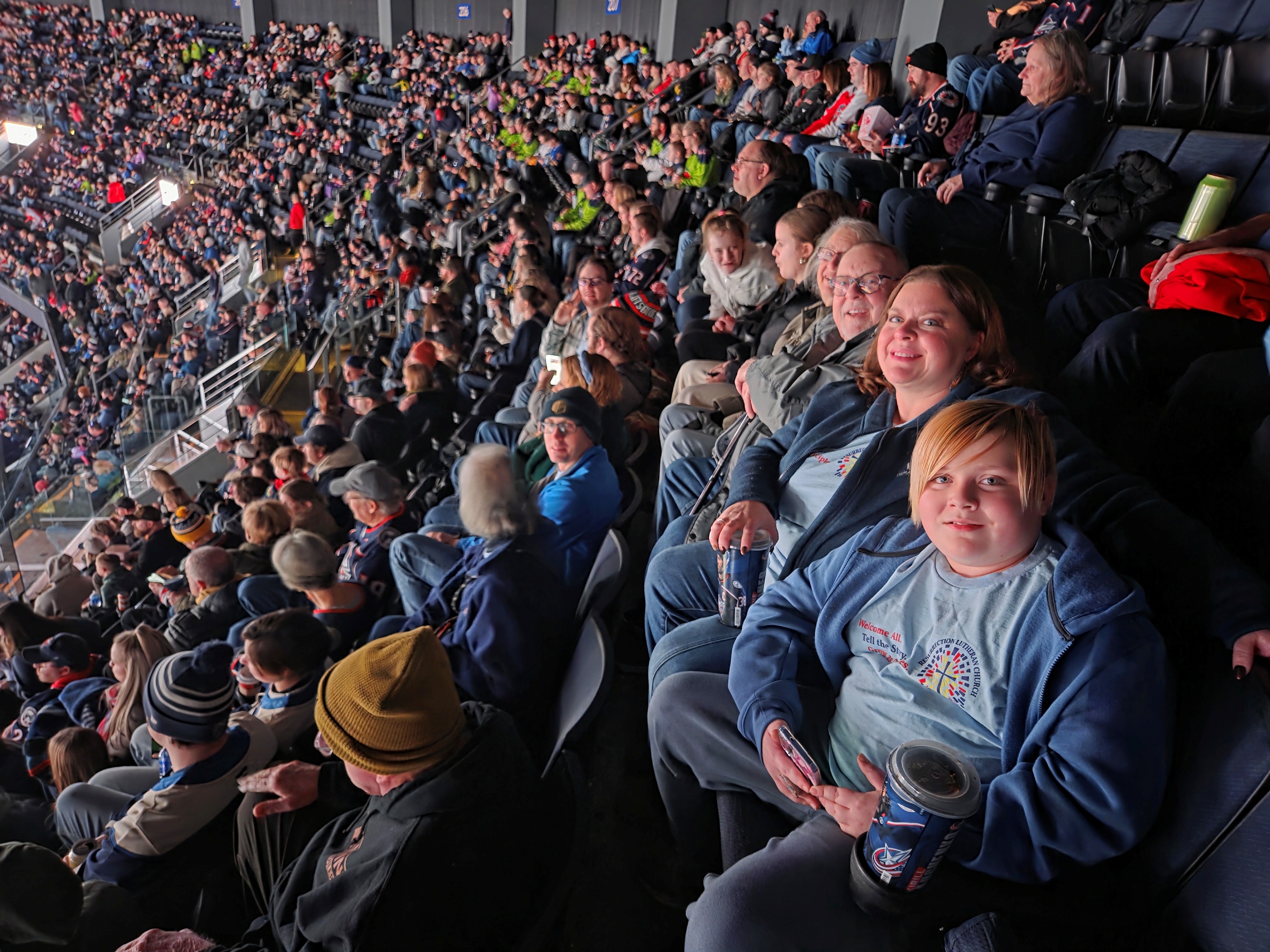 RELC at a Columbus Blue Jackets Game