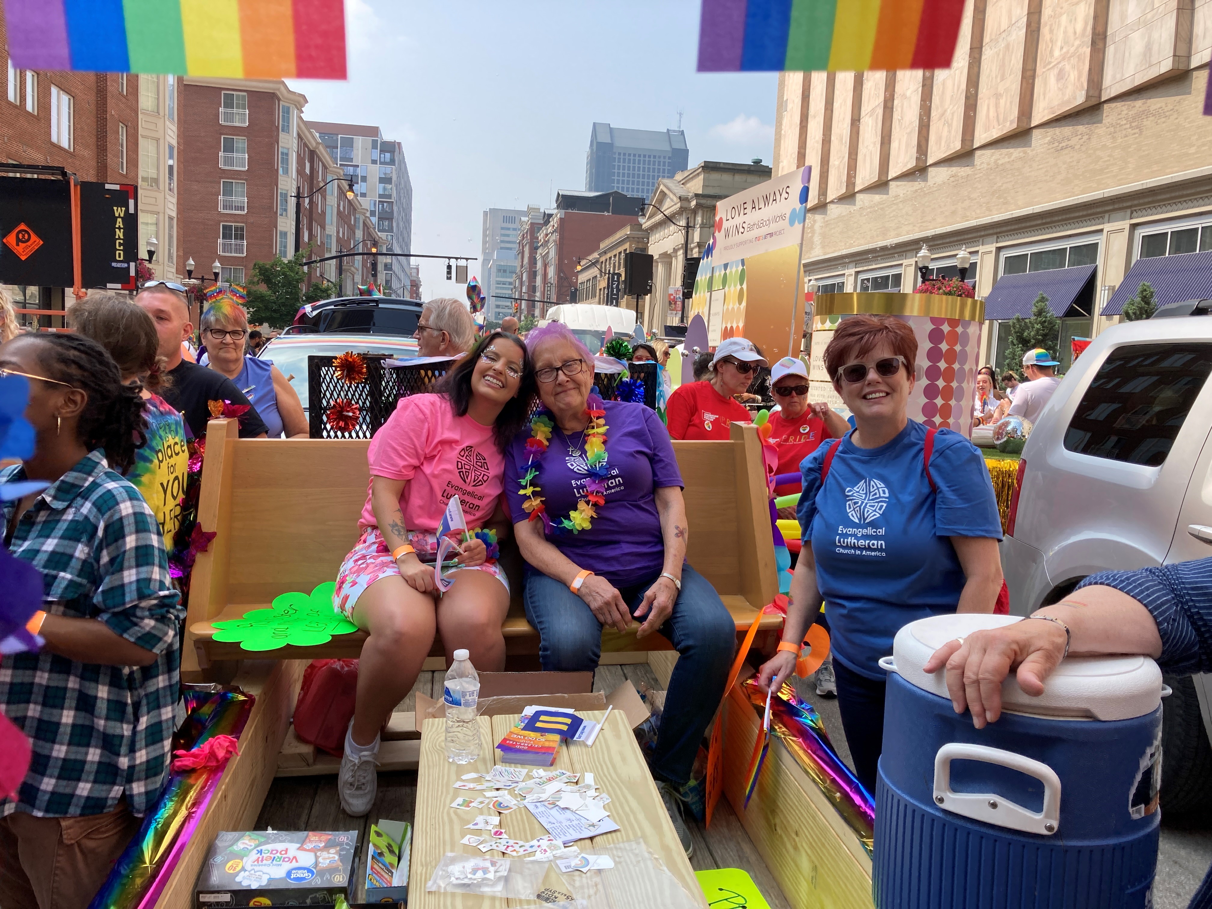RELC at Columbus Pride Parade with ELCA Lutherans