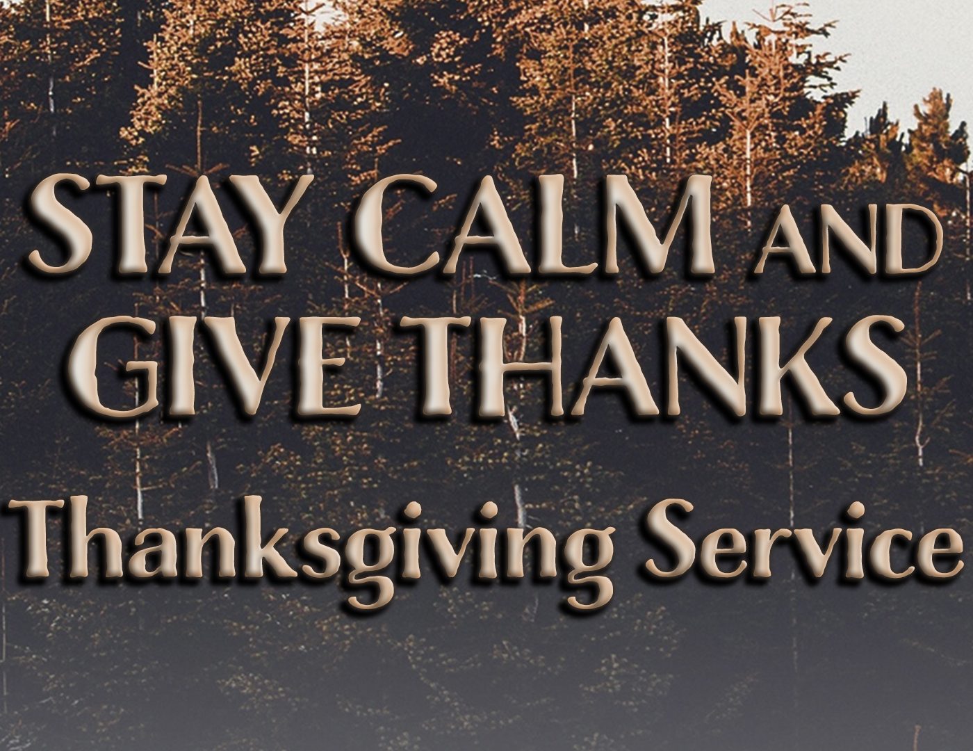 Stay Calm and Give Thanks (Audio) episode artwork