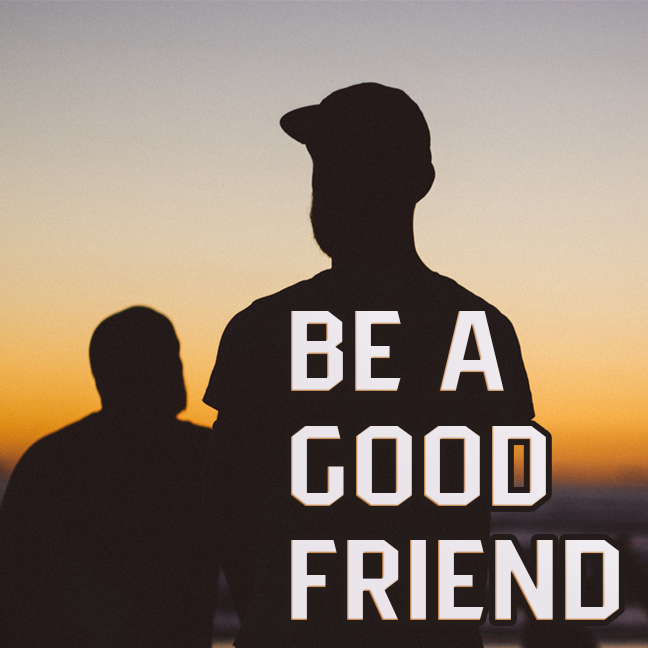 BE A GOOD FRIEND episode artwork