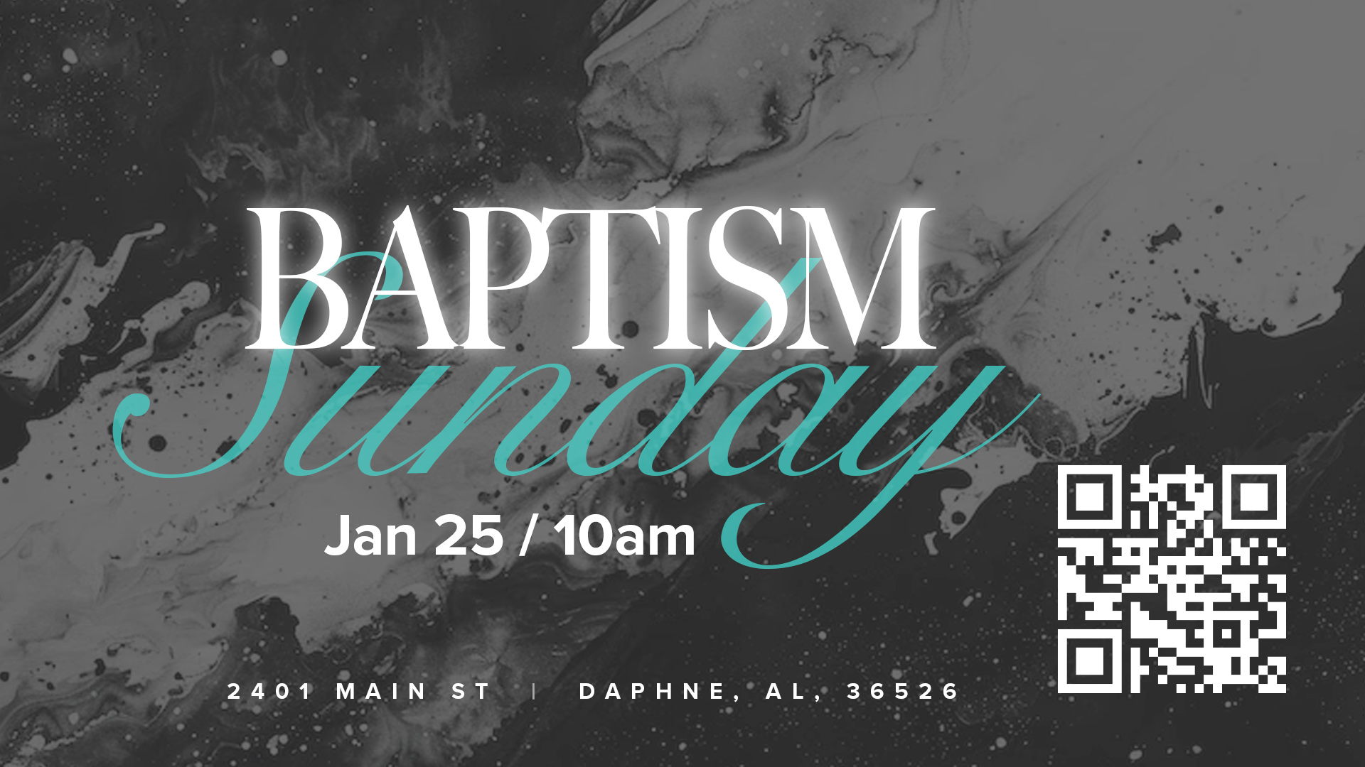 Baptism Sunday