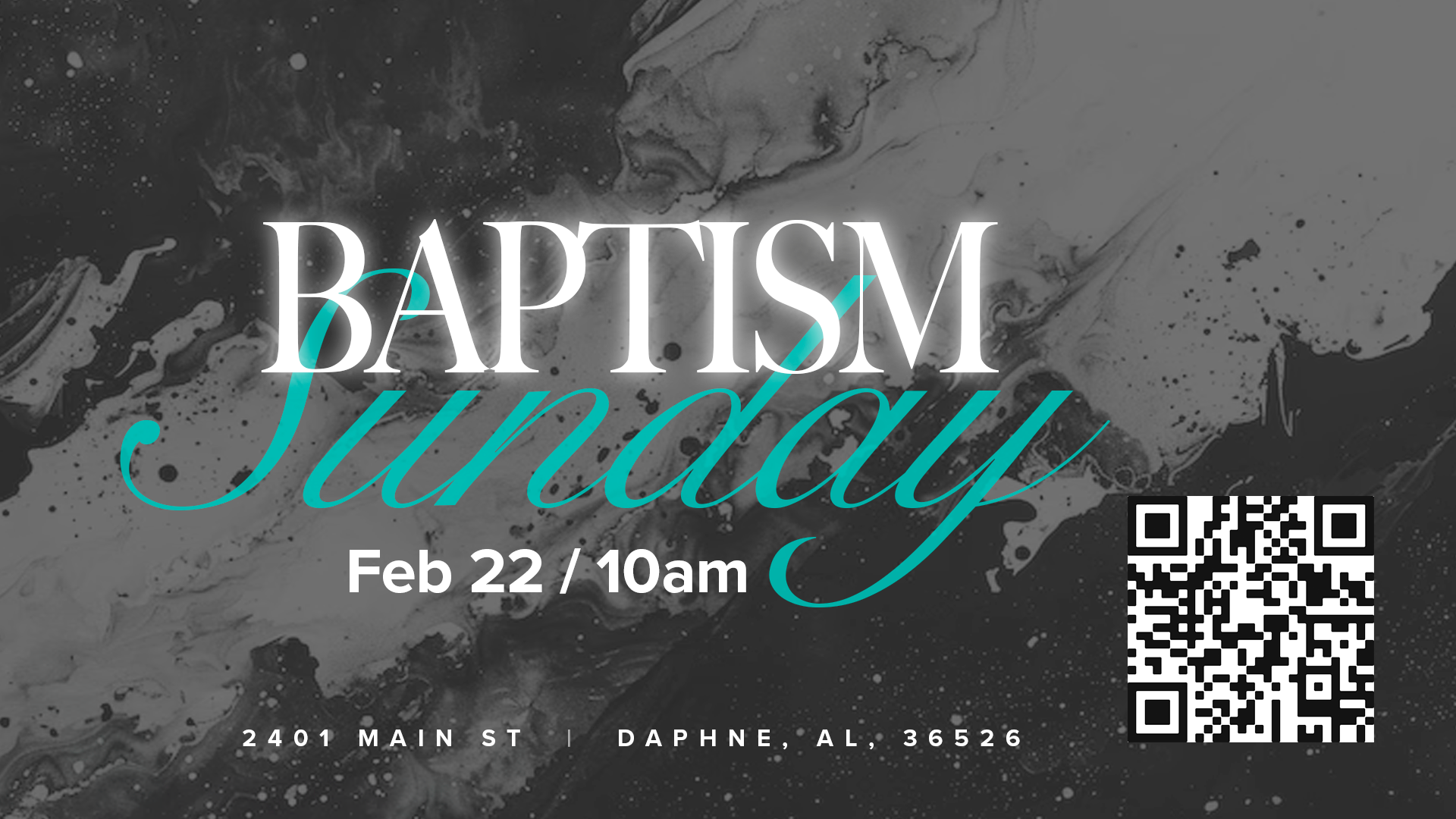 Baptism Sunday