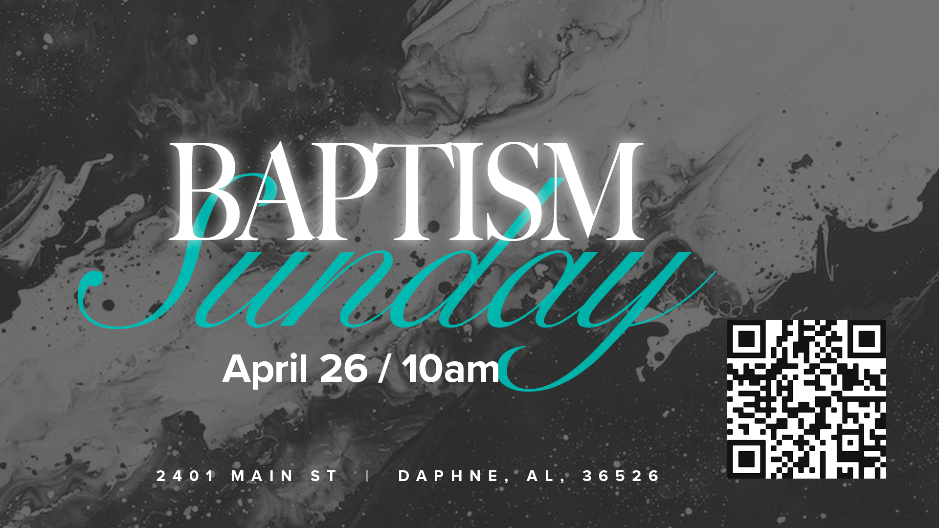 Baptism Sunday