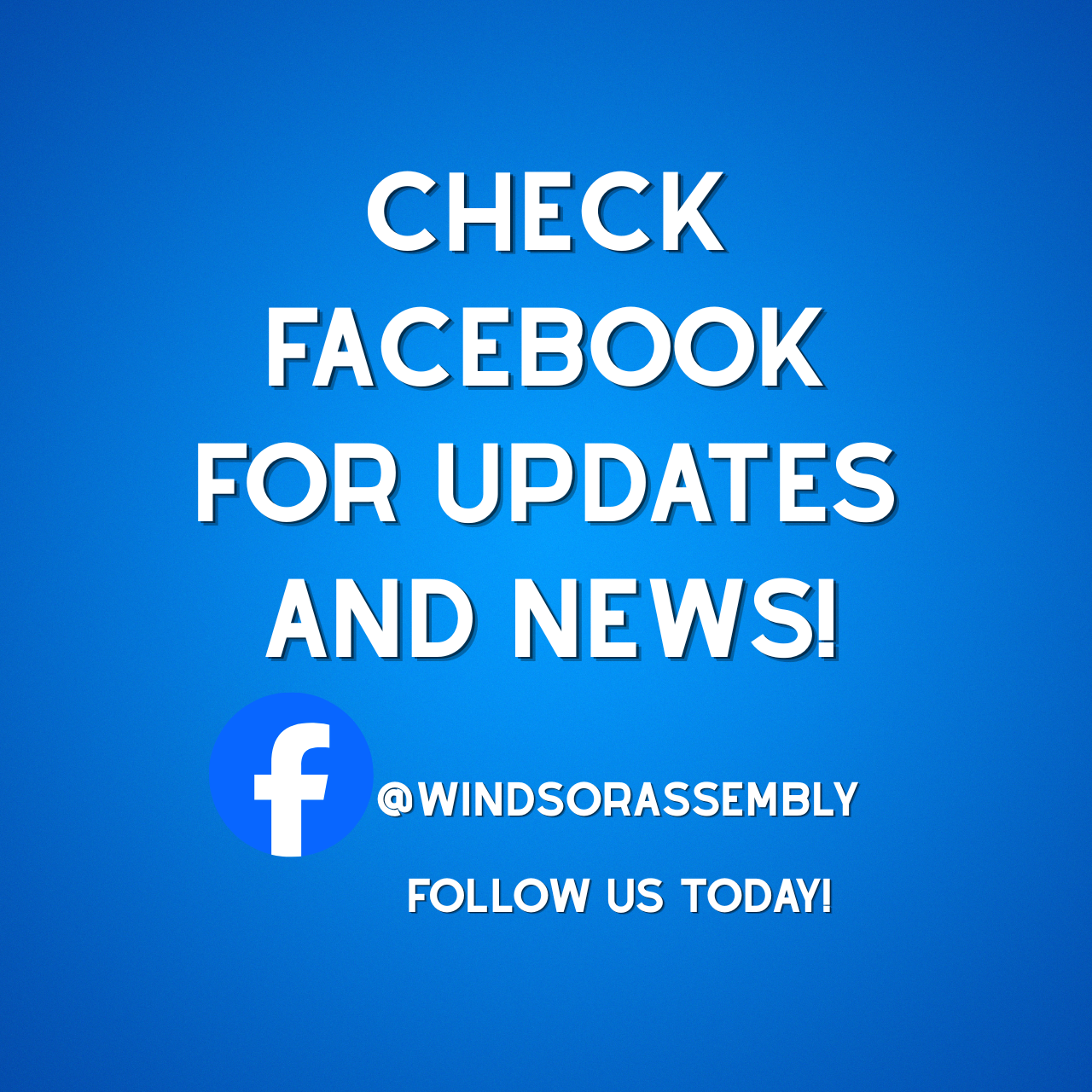 Find Us On Facebook!
