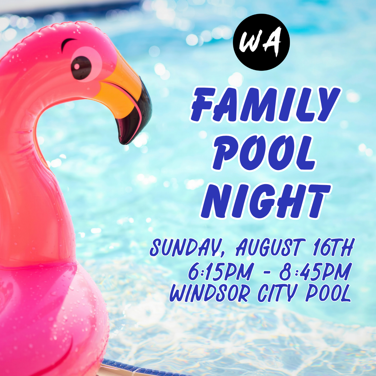 Family Pool Night