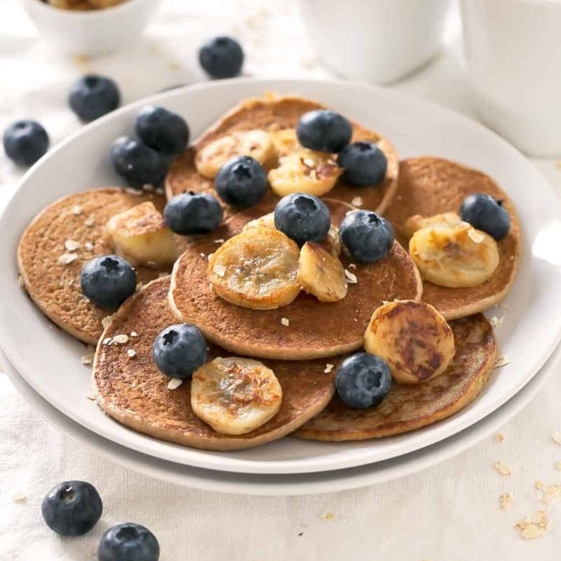 3-Ingredient Vegan GF Pancakes