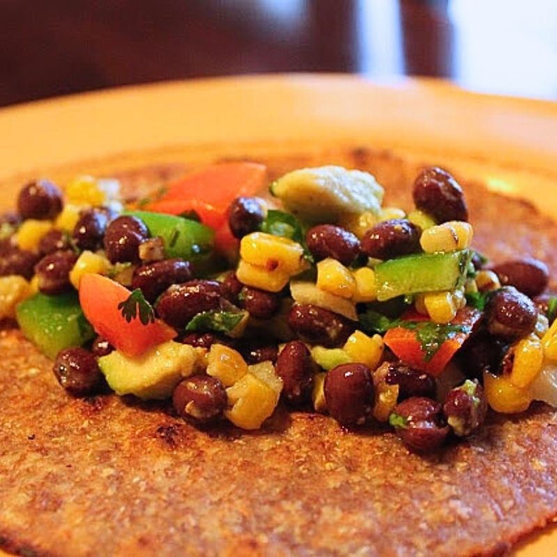 Southwestern Black Bean Tacos Recipe
