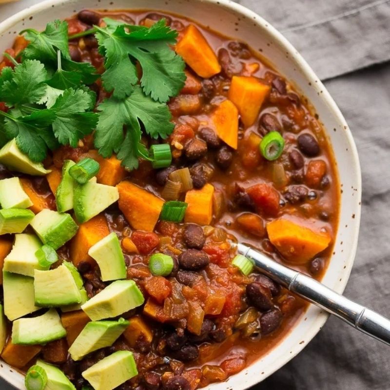 Sweet Potato Black Bean Chili