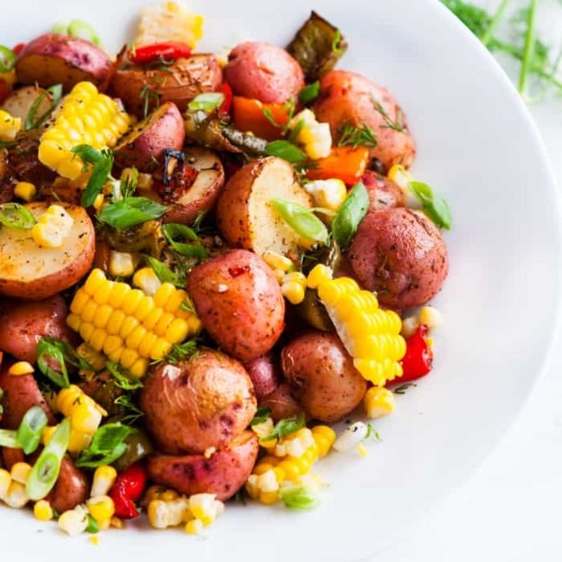 Southwest Roasted Potato Salad