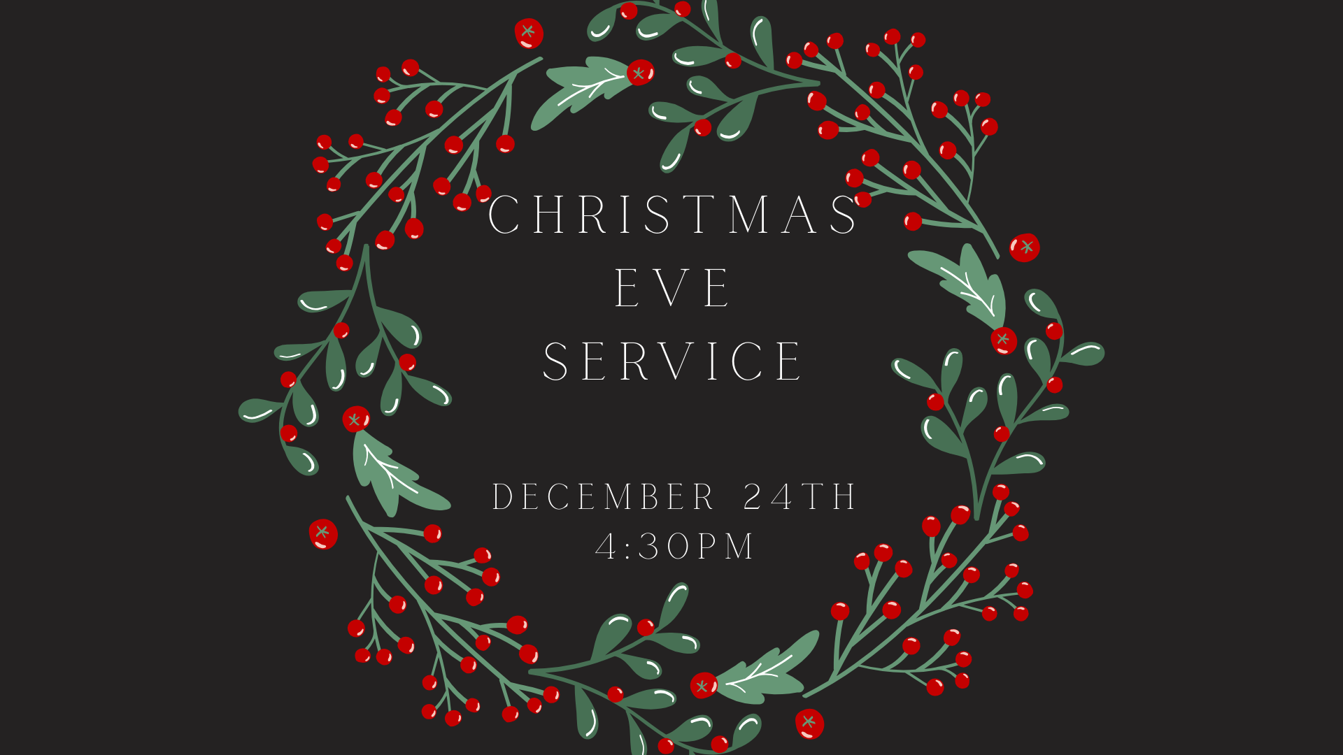 Christmas Eve Service