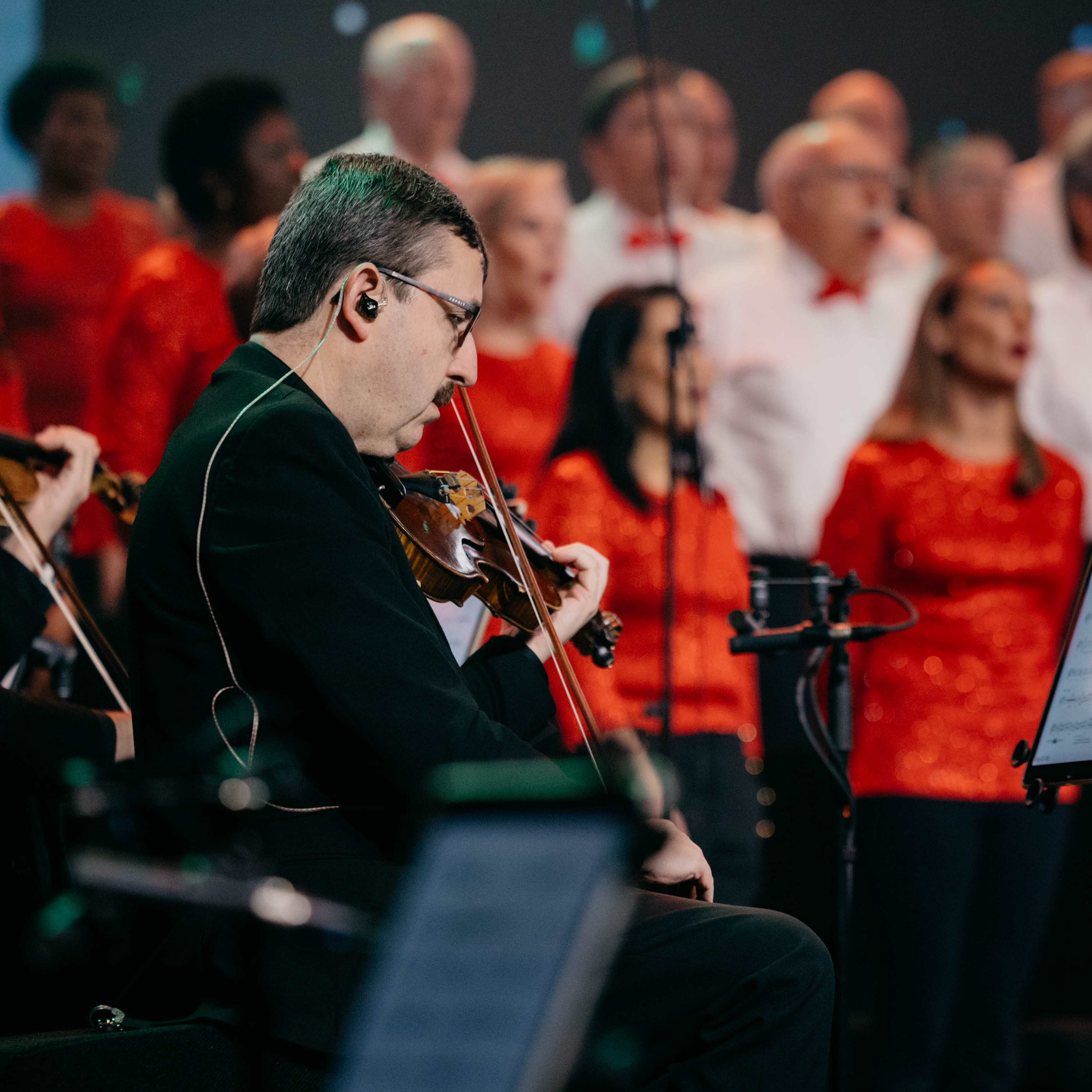 Choir + Orchestra - Sunday at 8:30am