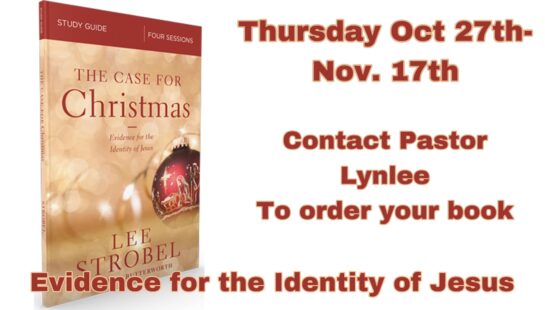 The Case For Christmas- Ladies Bible Study
