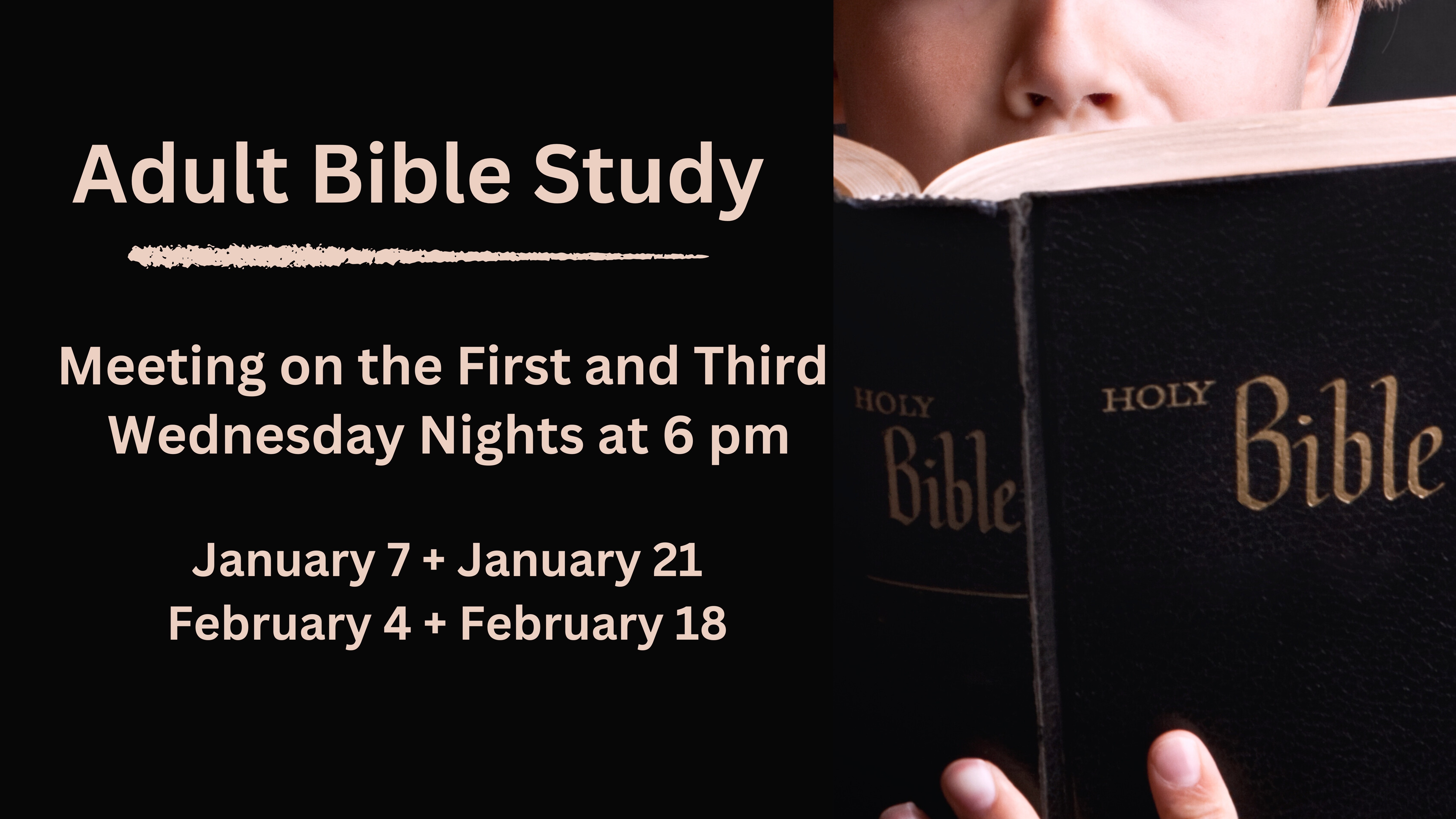 Adult Bible Study