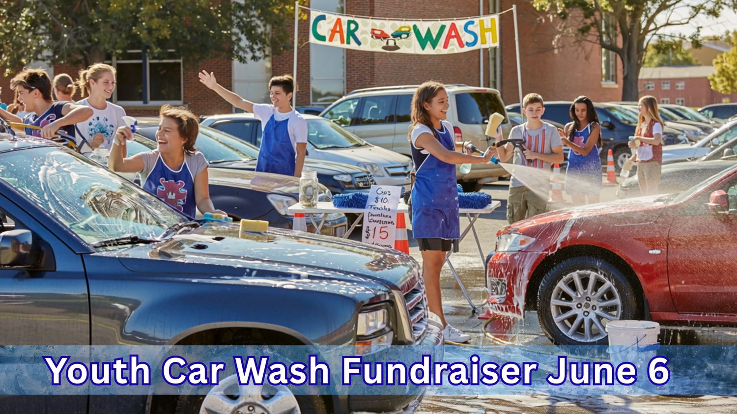 Youth Car Wash Fundraiser
