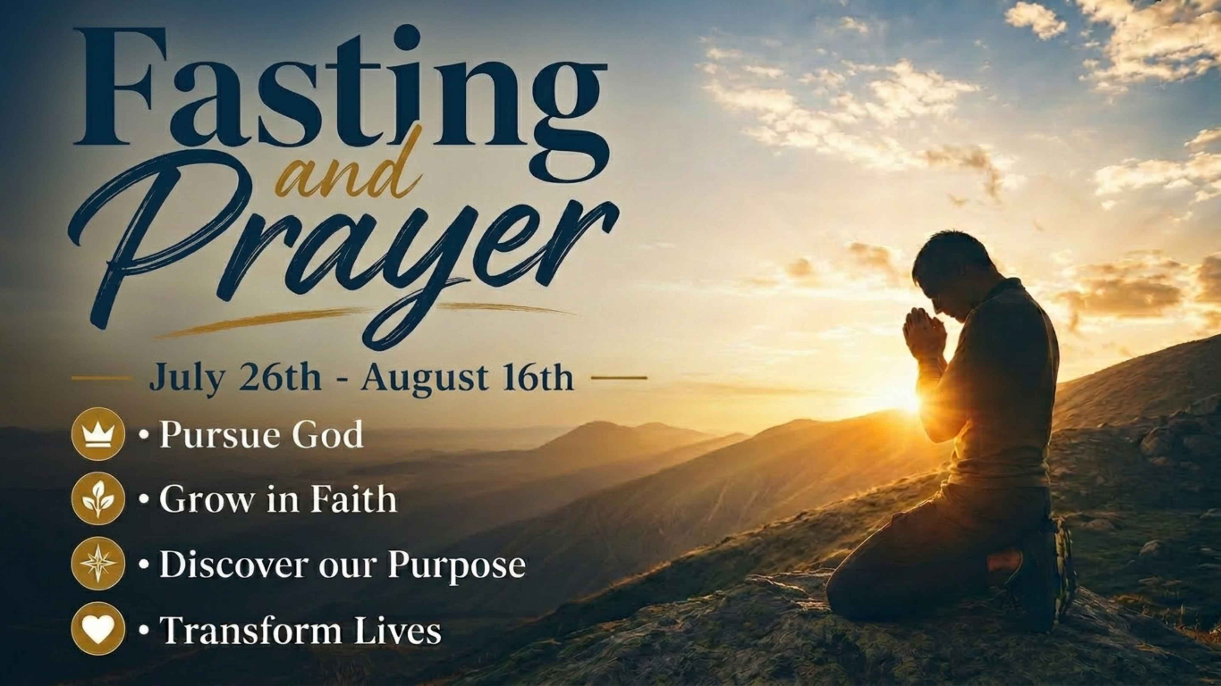 21 Days of Fasting and Prayer