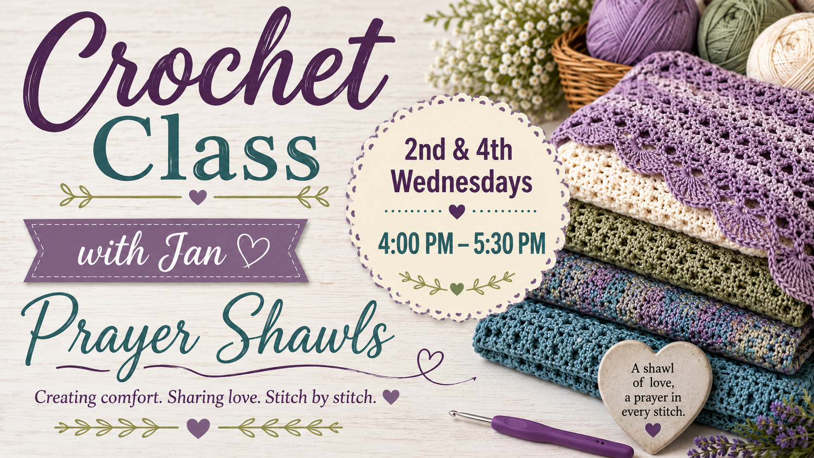 Crochet Class With Jan