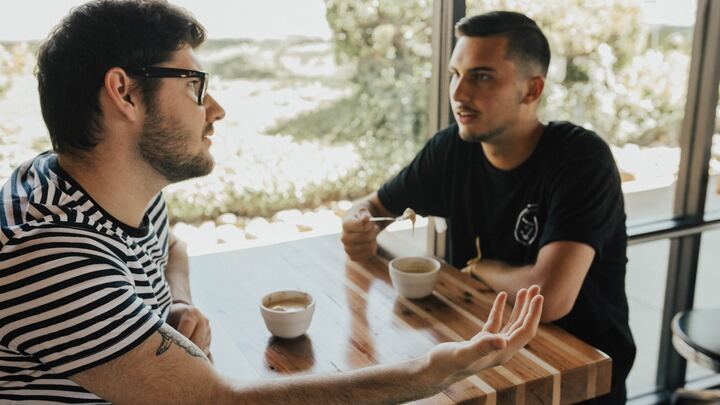 Guys Having Dinner • Third Thurs at 6:00pm • April 16 at Fuzzy's Tacos