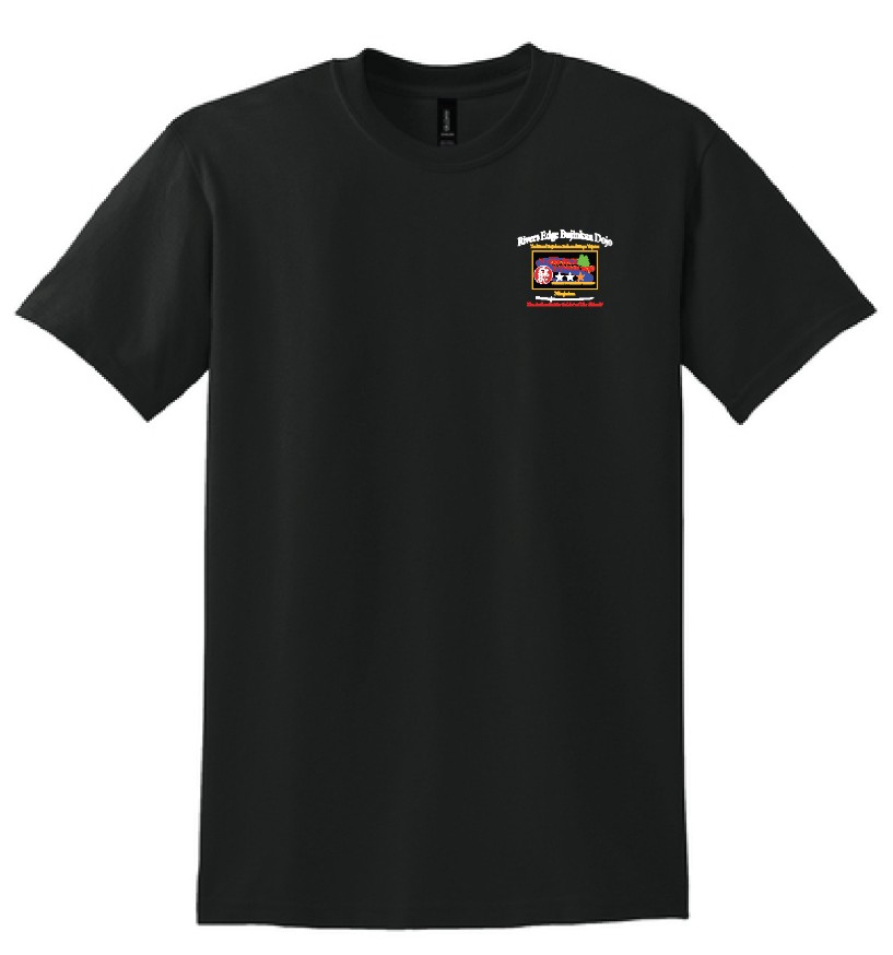 REBD front left chest of shirt