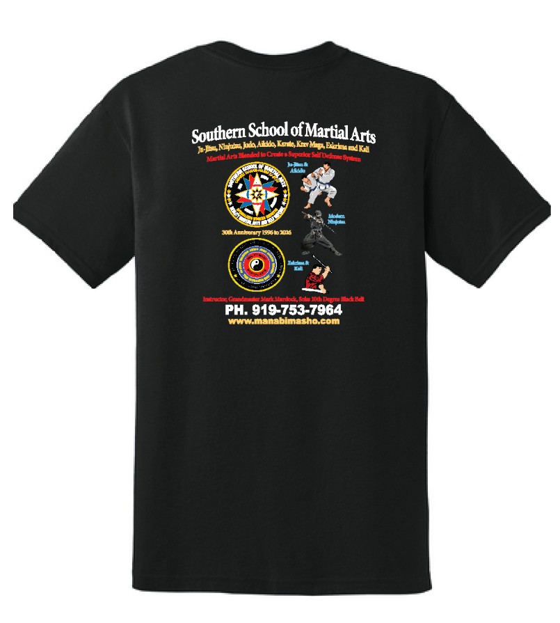 SSMA back of t-shirt