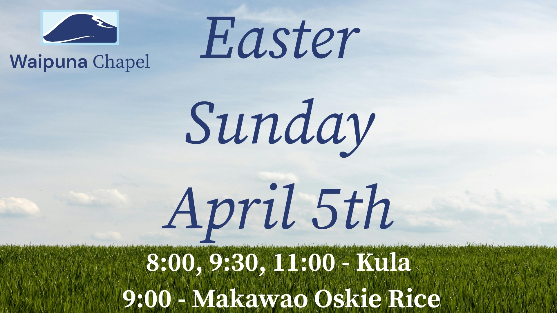 Easter Services