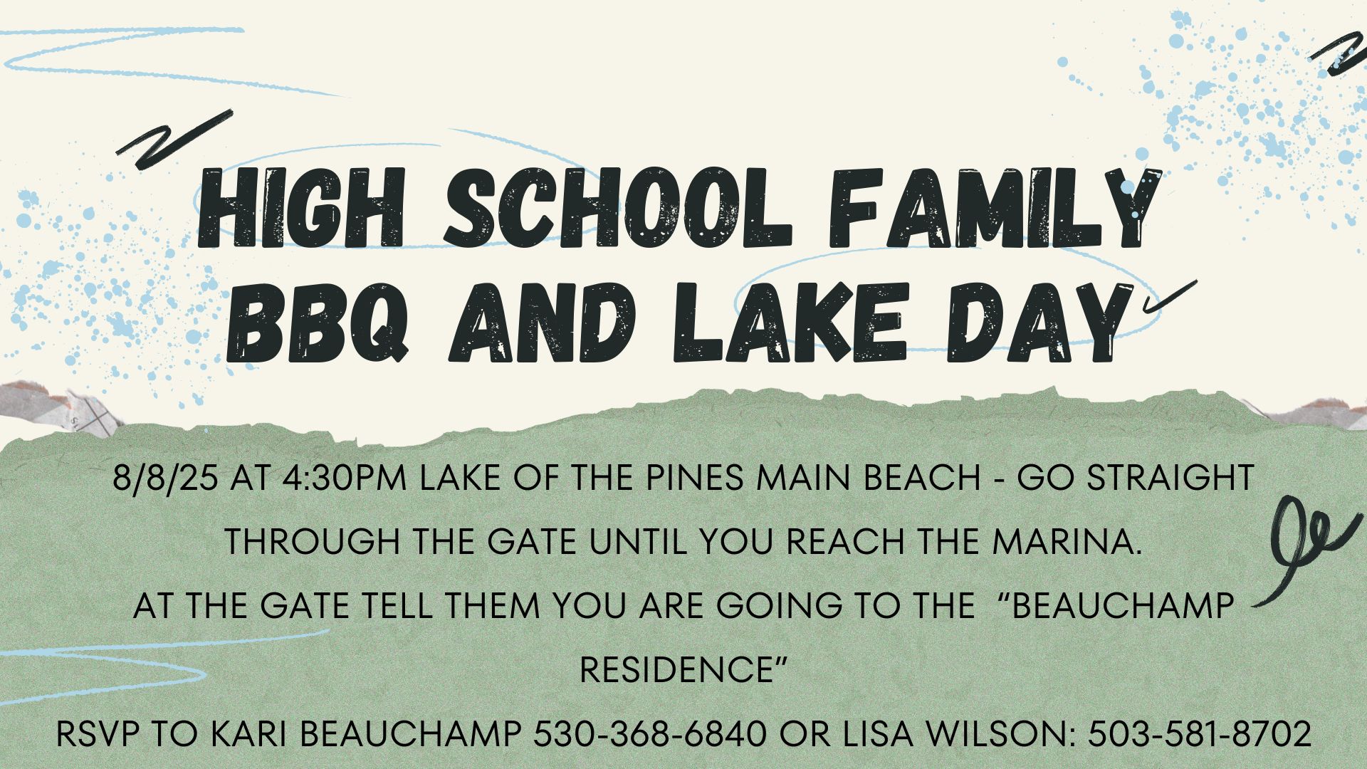 High School Family Fun 8/8