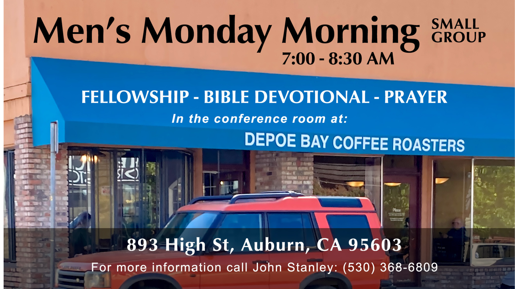 Men's Small Group Begins 9/22