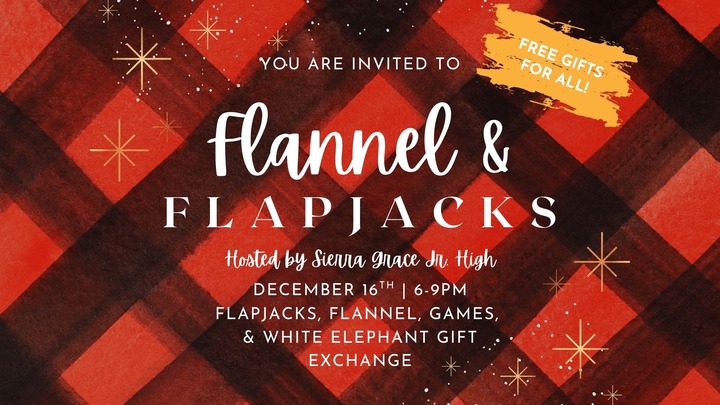 Jr High Event 12/16 at SGF 6-9pm