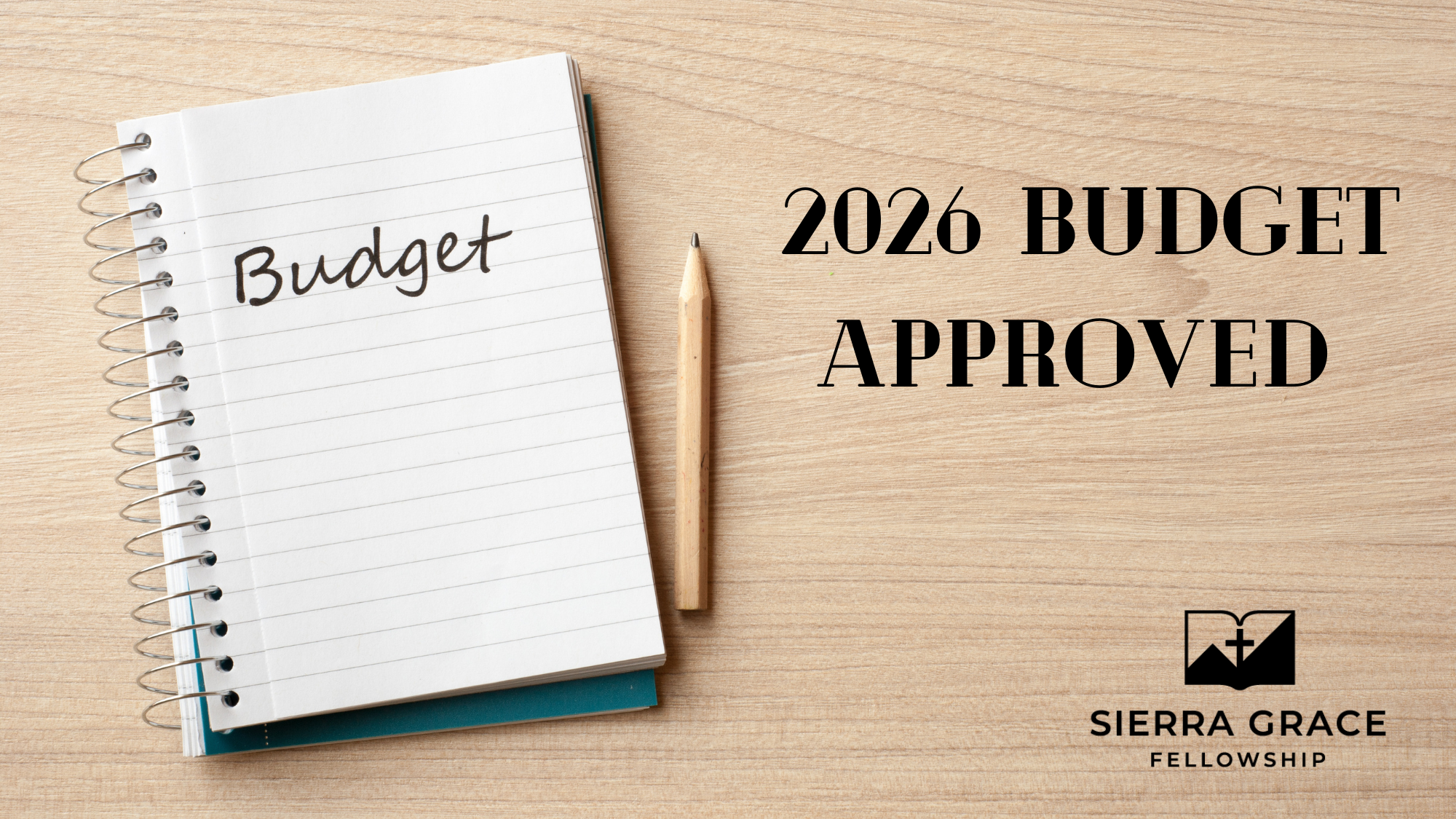 2026 Budget Approved