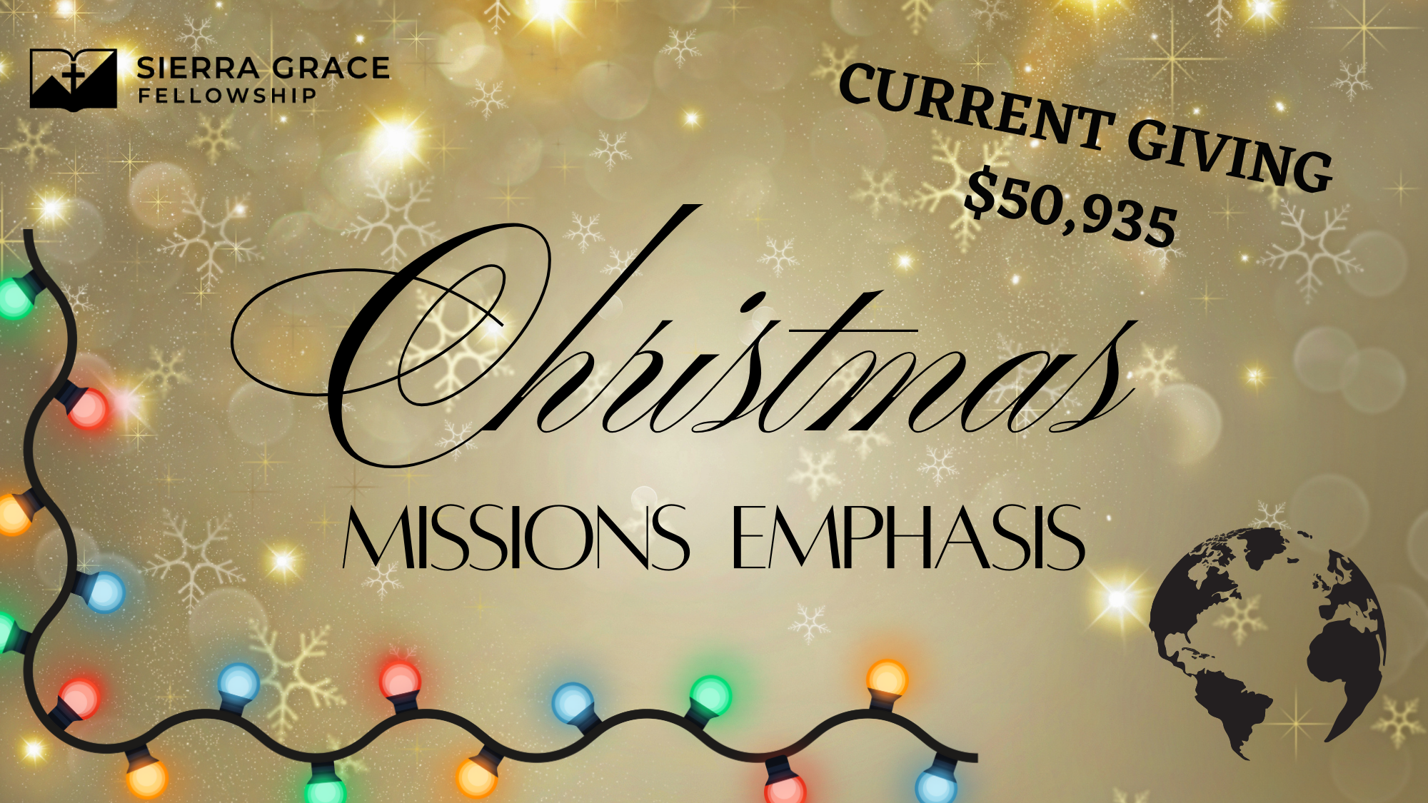 Christmas Missions Emphasis Update