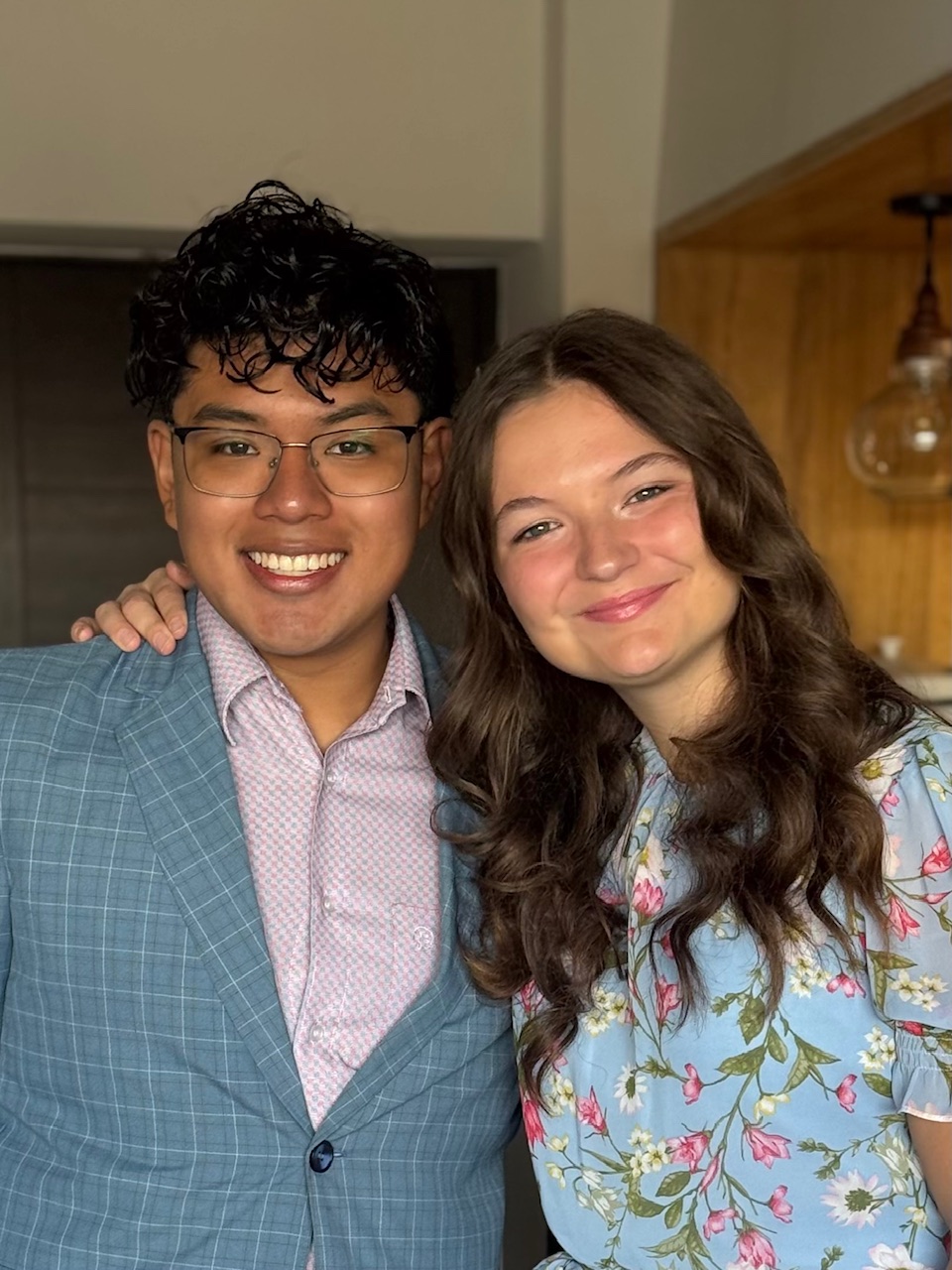 Melanie Wilson with Samuel