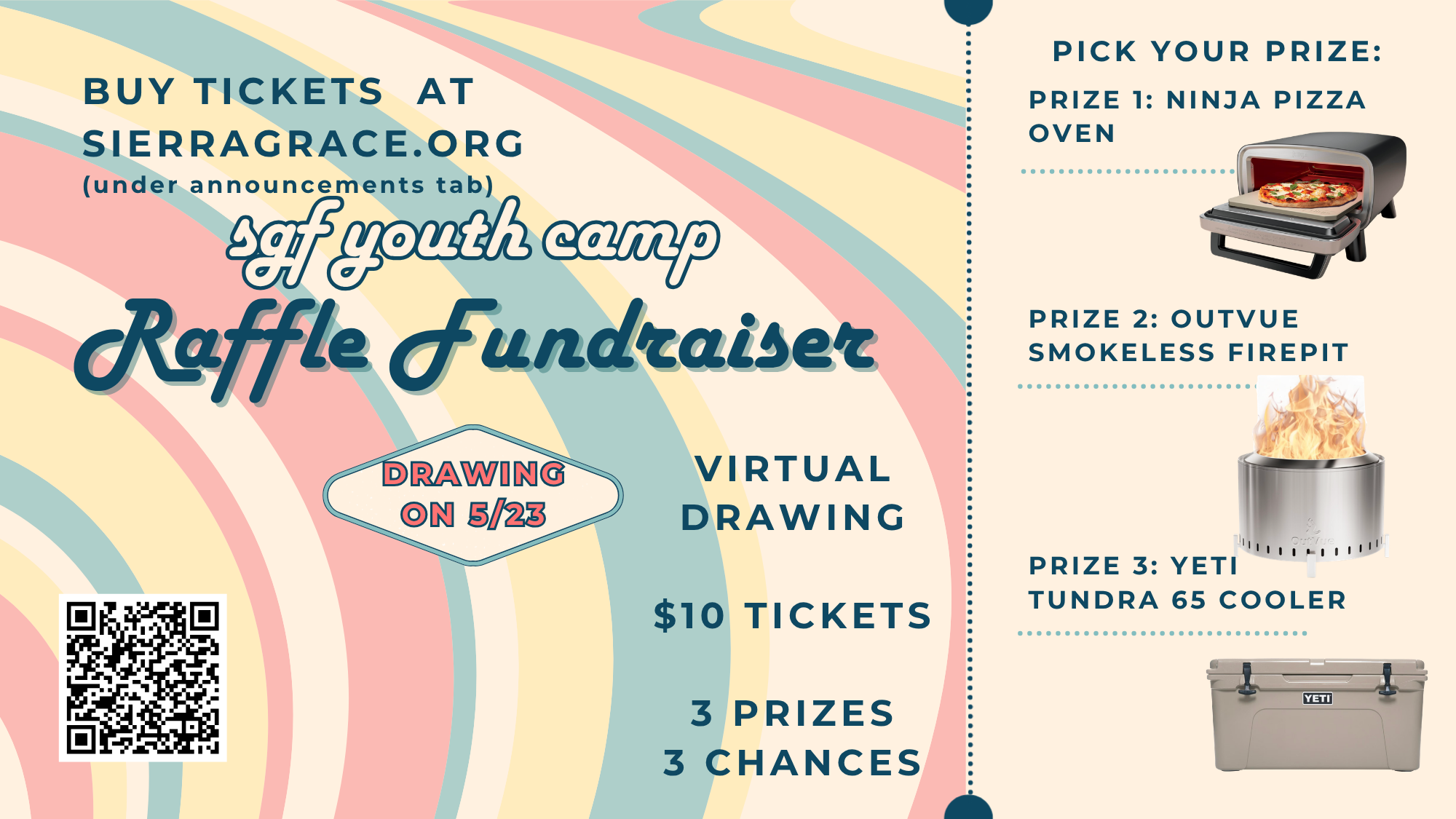 Raffle Fundraiser for Summer Camp