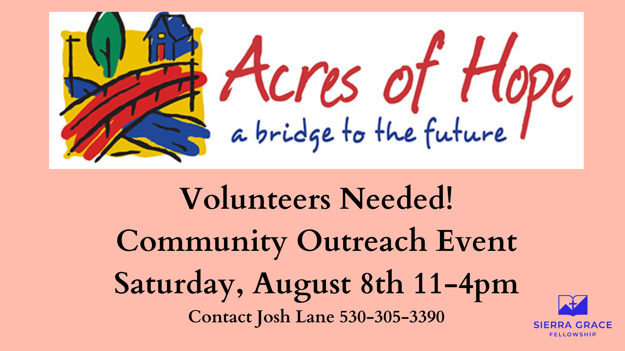 Volunteers Needed 8/8