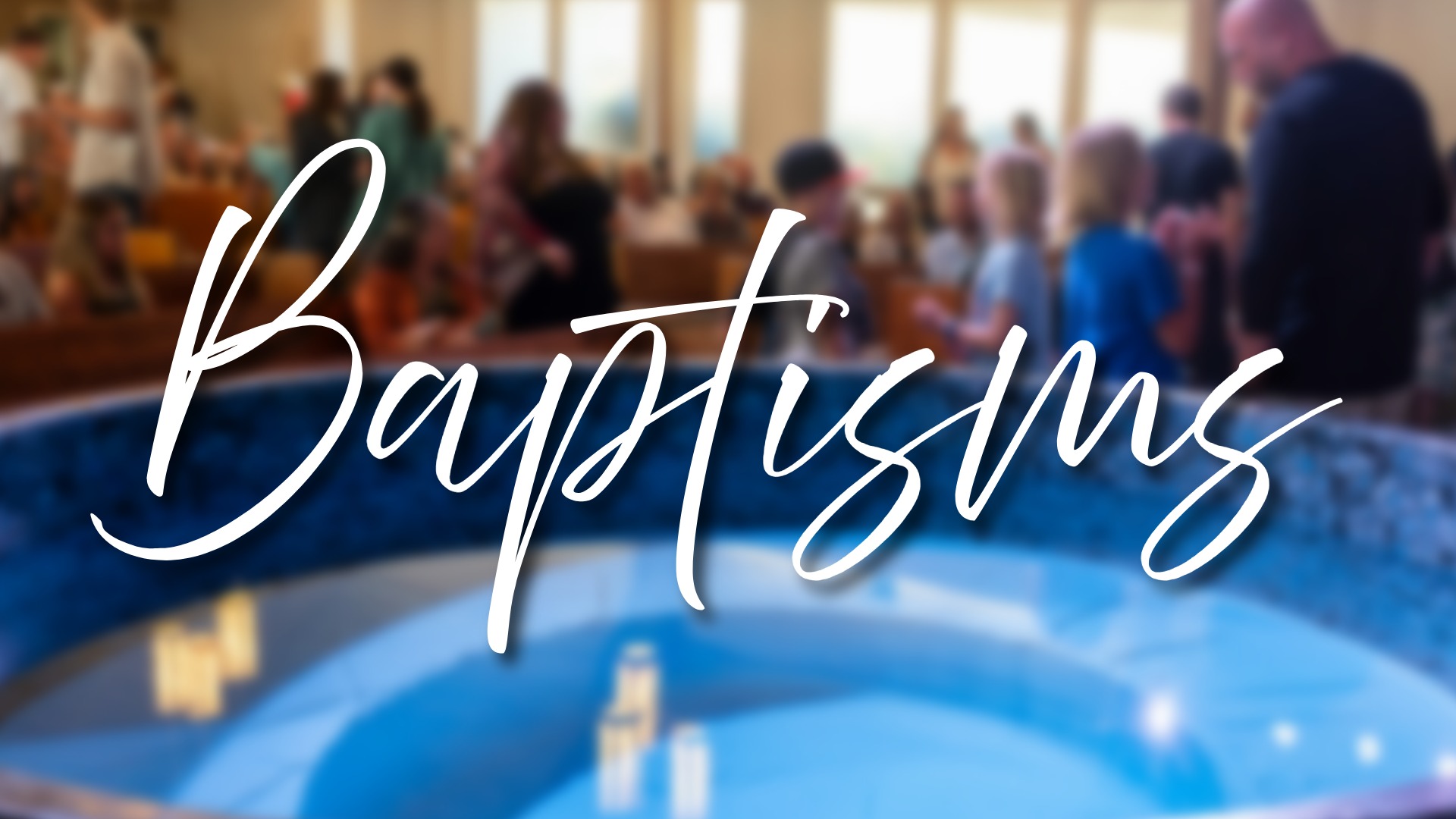 Recent Baptisms