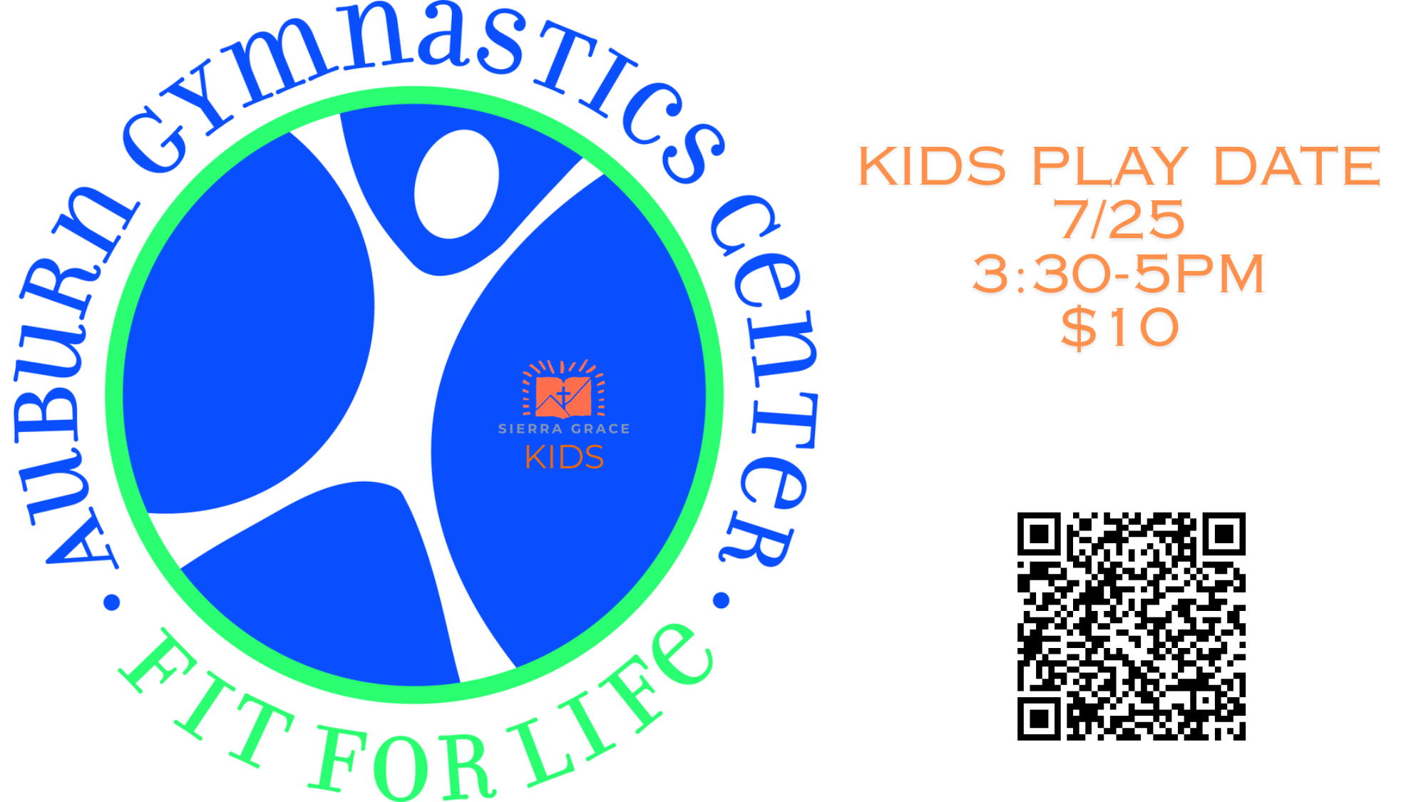 Kids Play Date at Auburn Gymnastics 7/25